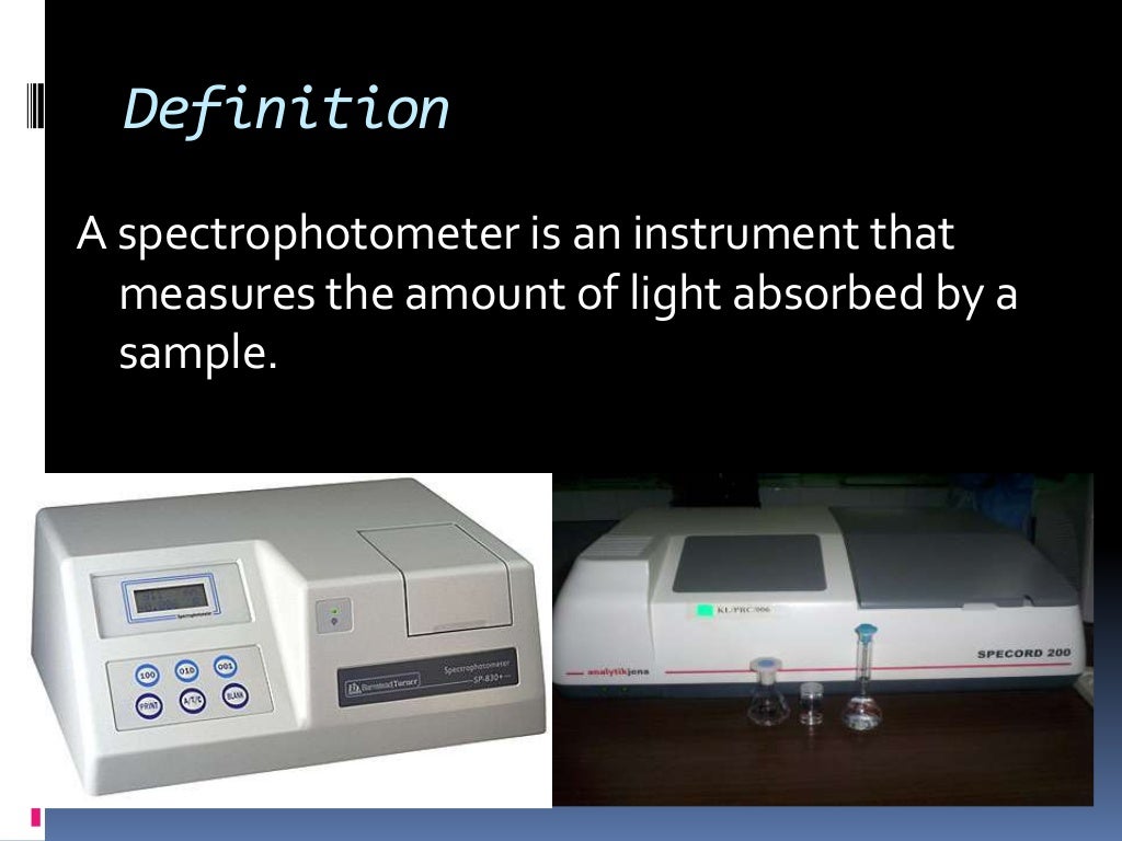 What Are The Main Components Of A Spectrophotometer at Wayne Tisdale blog