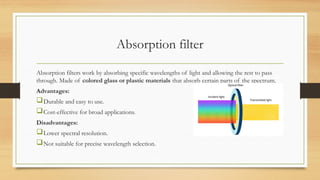 Absorption Filter Spectrophotometer instrument basics -.pptx