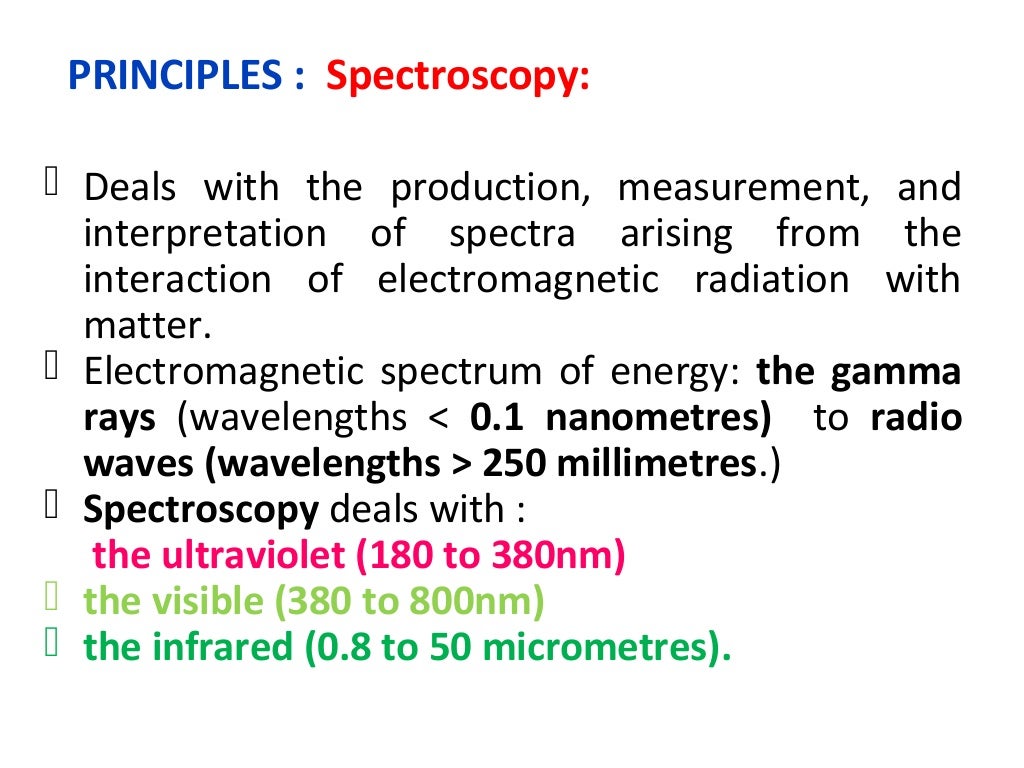 Spectrophotometry