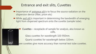 Spectrophotometry basics and principle.pptx