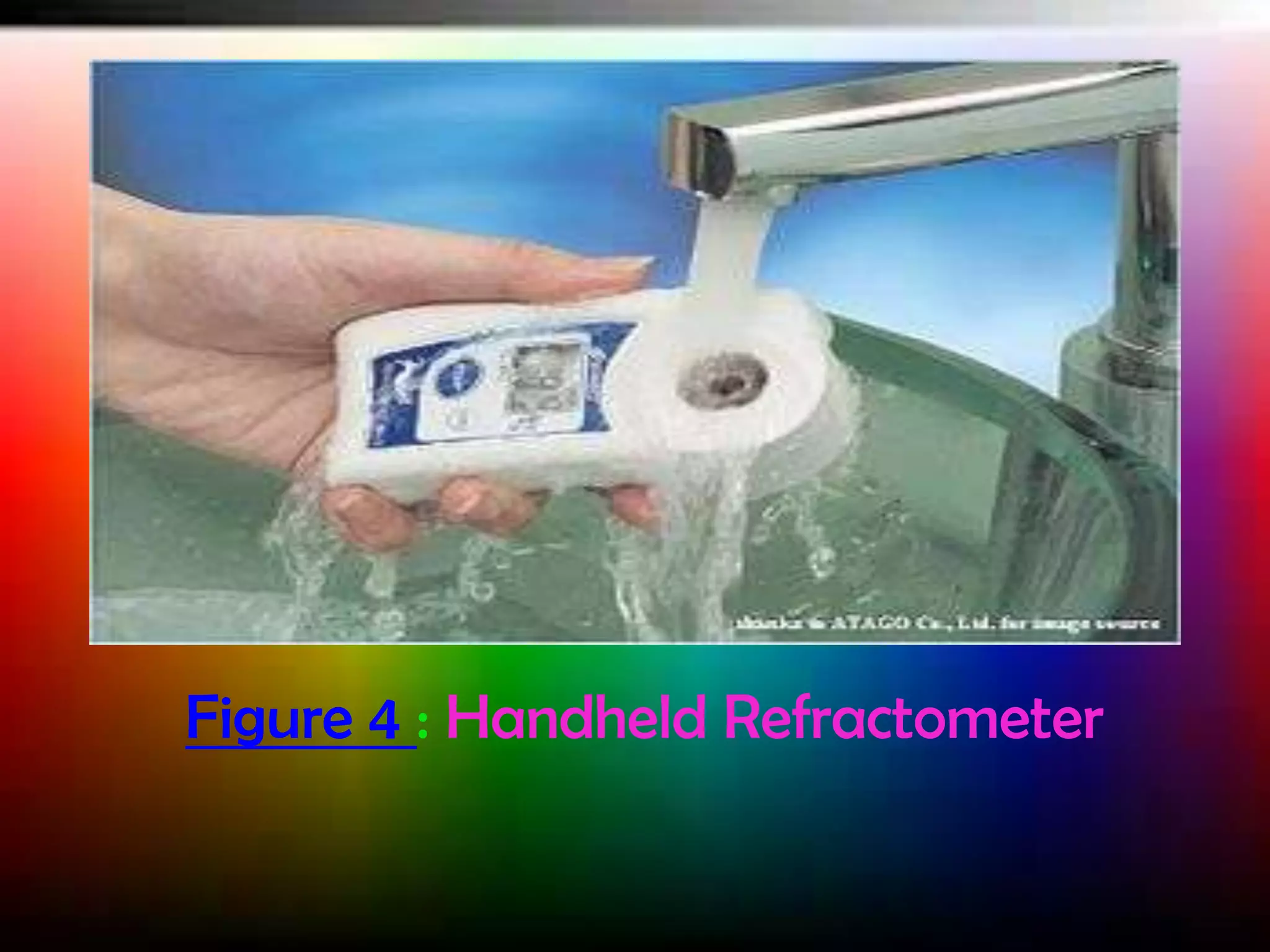 Figure 4 : Handheld Refractometer

 