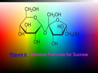 Figure 6 : Skeletal Formula for Sucrose

 