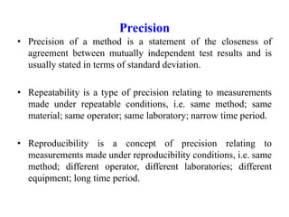 Precision In Testing Spectroscopy.ppt