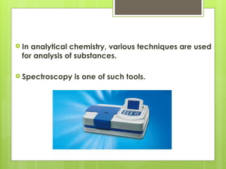 SPECTROSCOPY Brief & Detail Presentation | PPTX