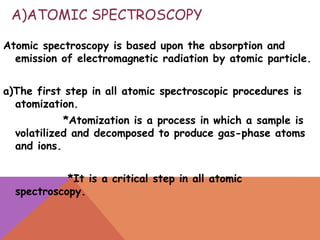 Spectroscopy | PPTX | Chemistry | Science
