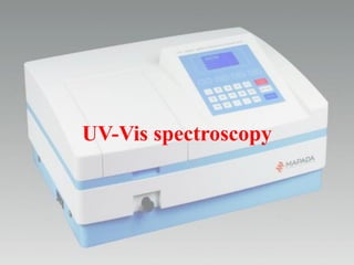 UV-Vis spectroscopy
 