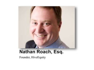 Nathan Roach, Esq. 
Founder, HiveEquity 
 