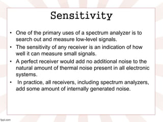 Spectrum analyzer | PPTX