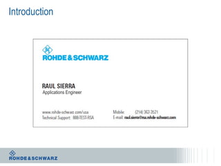 Introduction




         Applications Engineer
 