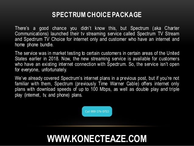 Spectrum Tv Stream App Konect Eaze