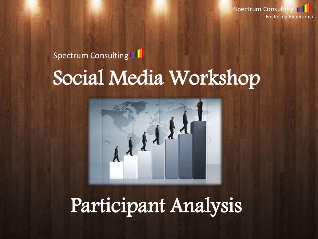 Spectrum Consulting 
Spectrum Consulting 
Fostering Experience 
Fostering Experience 
Spectrum Consulting 
Social Media Wo...