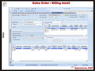 Spectrum erp productoverview | PDF