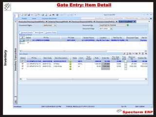 Spectrum erp productoverview | PDF