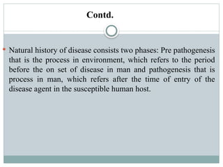 Spectrum,natural history disease causation.pptx