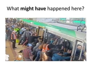 What might have happened here? 
 