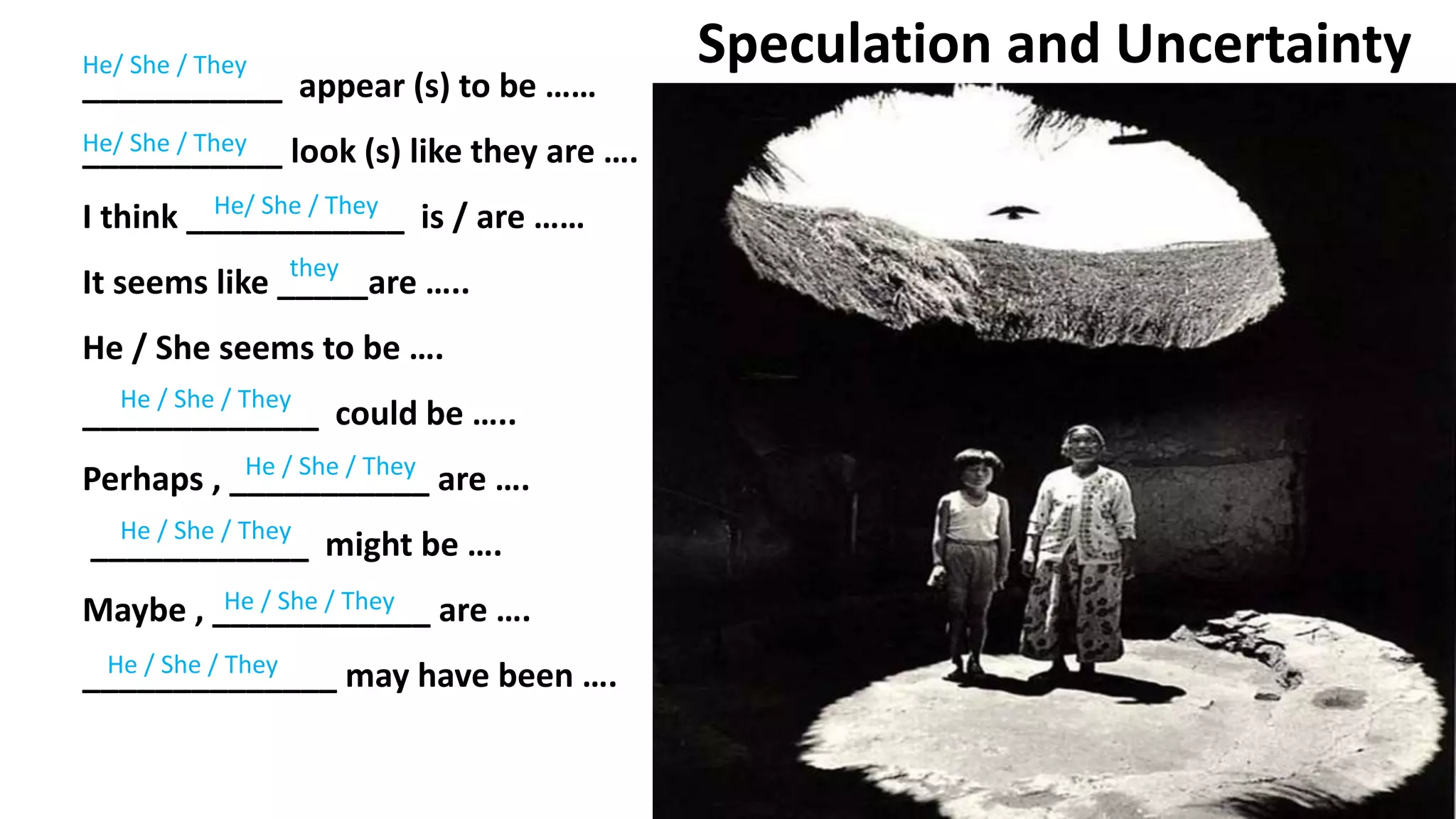 TOEIC Speaking Practice Speculation Phrases PPTX Toeic speaking practice speculation phrases pptx