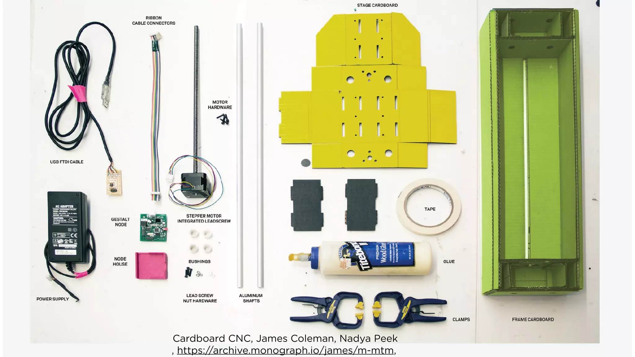 Cardboard CNC, James Coleman, Nadya Peek
, https://archive.monograph.io/james/m-mtm,
 