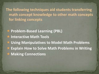 Math Topics Irl Math | PPTX