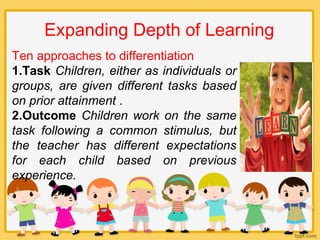 Modification of Curriculum Instruction and Activities For the Gifted | PPT
