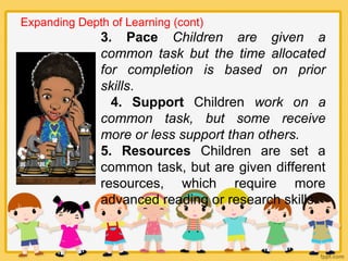 Modification of Curriculum Instruction and Activities For the Gifted ...