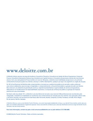 Apresentação SPED da Delloite