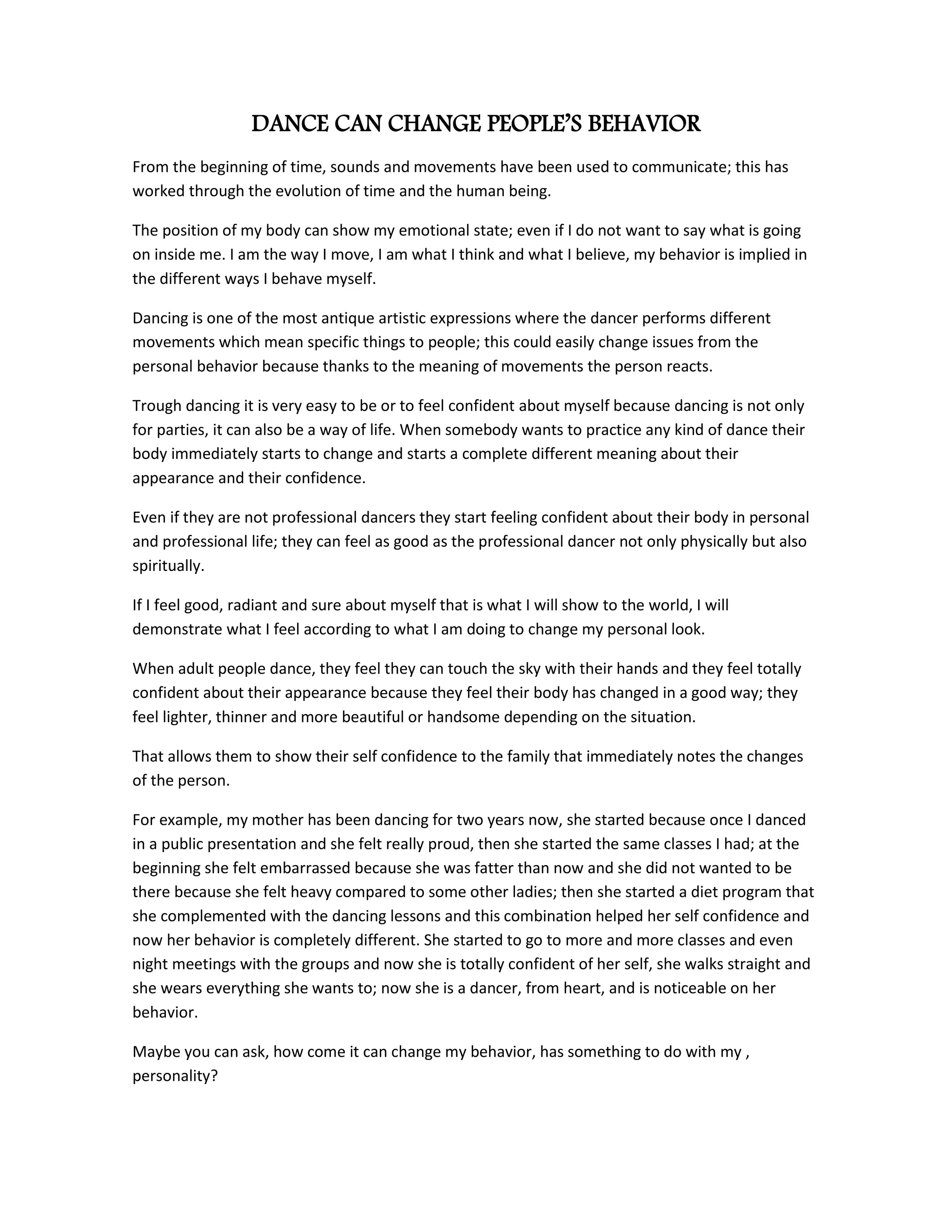 Dance can change people s behavior pdf