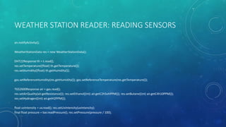 Build a Java and Raspberry Pi weather station | PPTX