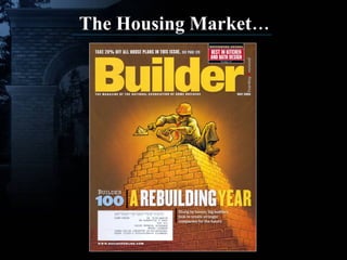 The Housing Market… 