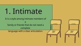 Communicative Speech Style English Grade 9 | PPTX