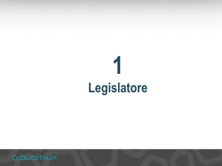 1 
Legislatore 
 