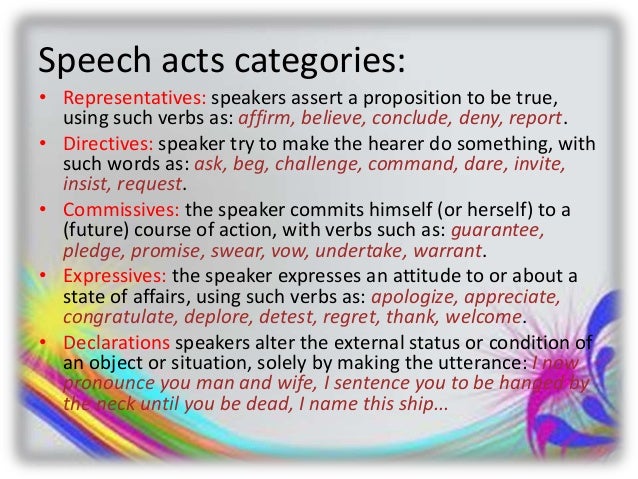 definition speech event
