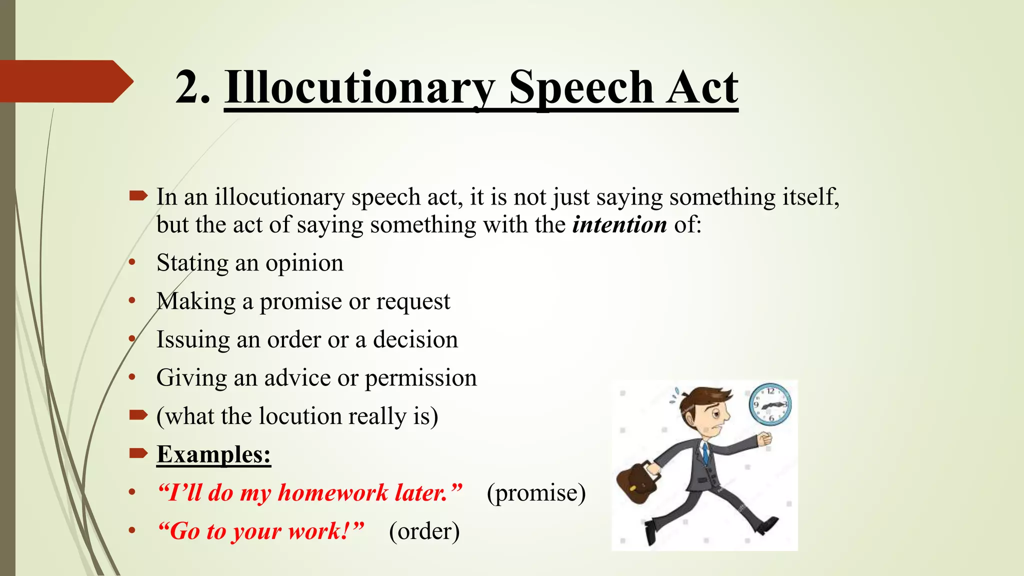 Speech Act Theory