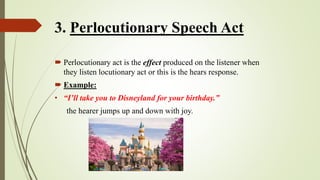 Speech Act Theory