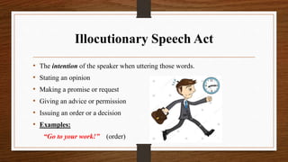 Speech Act Theory