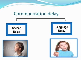 Communication delay
Speech
Delay
Language
Delay
 