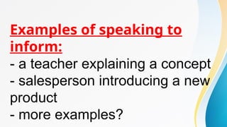 Speech Class- PPT on speech class. How to become an effective speaker ...