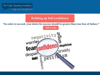 Building up Self-confidence