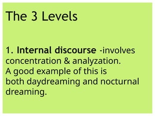 SPEECH CONTEXTS: INTRAPERSONAL, INTERPERSONAL, PUBLIC, & MASS ...