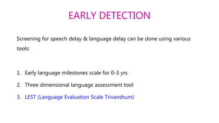 Lest Scale Speech Delay | PPTX