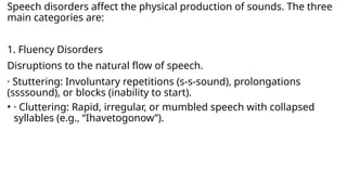 Splutter Definition Comprehensive Overview of Speech Disorders: Types, Neuroanatomy, and ...