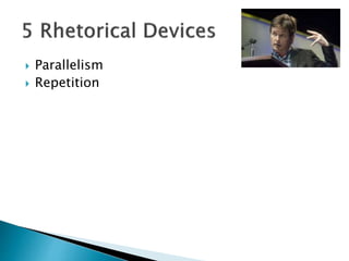  Parallelism
 Repetition
 