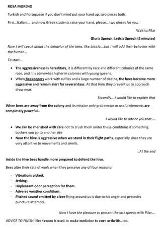 ROSA MORENO
Turkish and Portuguese if you don´t mind put your hand up, two pieces both.
First…Italian,… and now Greek stud...