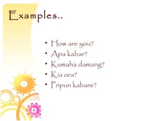 Speech function, politeness and cross cultural communication | PPT