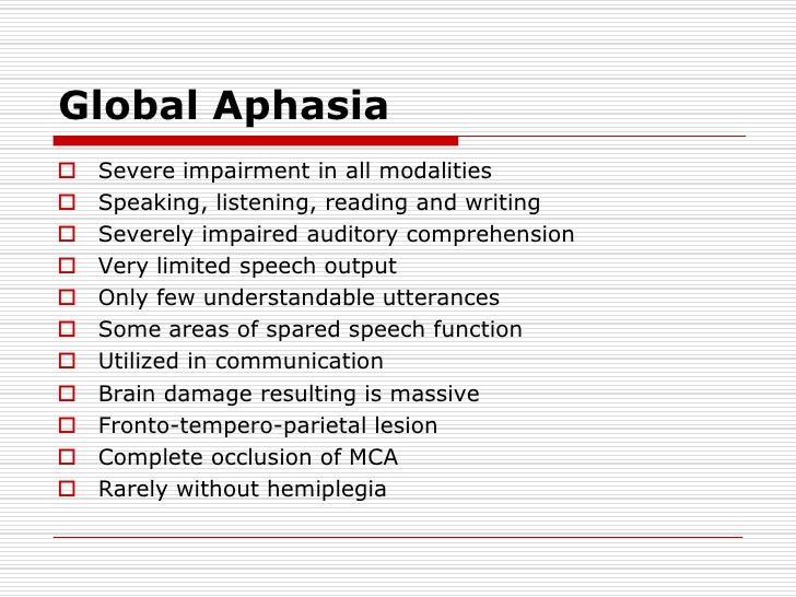 APHASIA GLOBAL ADALAH PDF APHASIA GLOBAL ADALAH PDF