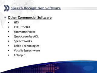 Speech Recognition by Iqbal