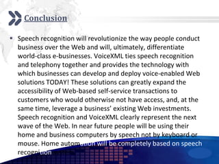 Speech Recognition by Iqbal