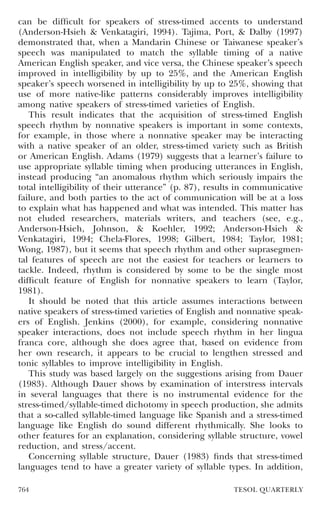Speech Rhythm In Varieties Of English – FJUDF