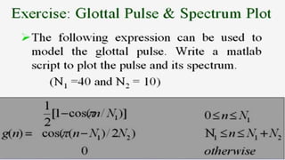 Speech_Signal_Processing for telecommunication engineering.pptx