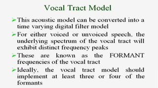 Speech_Signal_Processing for telecommunication engineering.pptx