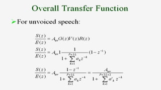 Speech_Signal_Processing for telecommunication engineering.pptx